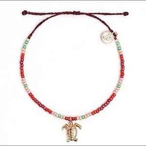 ISO Pura Vida beaded Turtle bracelet